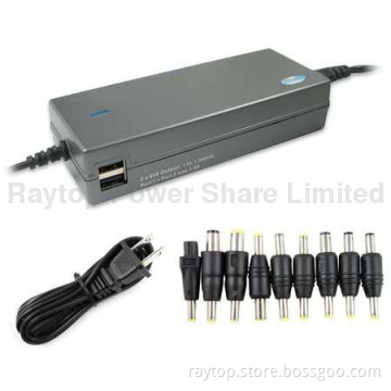 120W Laptop Adapter, 2 USB Port, Output Volt 15-24V for DELL laptops.